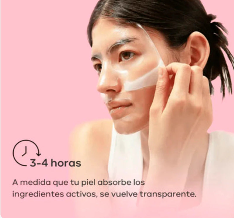 MASCARILLA FACIAL HIDRATANTE COLAGENO 10 UNIDADES